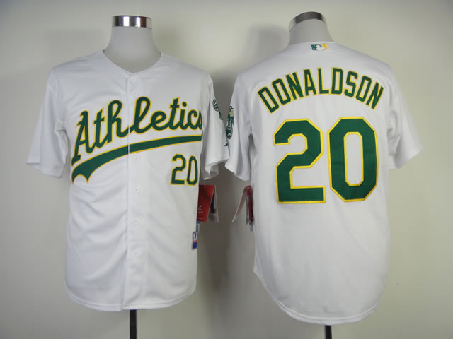 Oakland Athletics #20 Donaldson White Jerseys,We sell and wholesale Oakland Athletics #20 Donaldson White Jerseys on line form chian!
