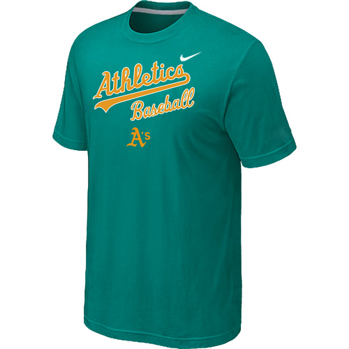 Oakland Athletics 2014 Home Practice T-Shirt - Green,We sell and wholesale Oakland Athletics 2014 Home Practice T-Shirt - Green on line form chian!