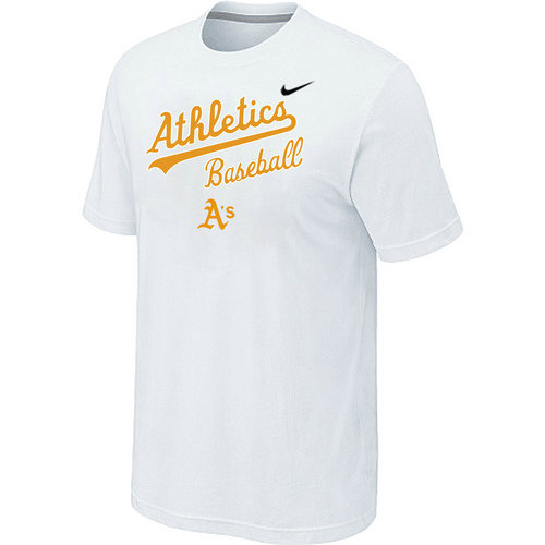 Oakland Athletics 2014 Home Practice T-Shirt - White,We sell and wholesale Oakland Athletics 2014 Home Practice T-Shirt - White on line form chian!