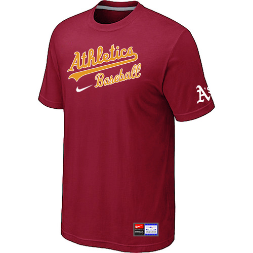 Oakland Athletics Red Nike Short Sleeve Practice T-Shirt,We sell and wholesale Oakland Athletics Red Nike Short Sleeve Practice T-Shirt on line form chian!