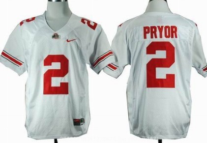 Ohio State Buckeyes #2 Terrelle Pryor White Jerseys,We sell and wholesale Ohio State Buckeyes #2 Terrelle Pryor White Jerseys on line form chian!