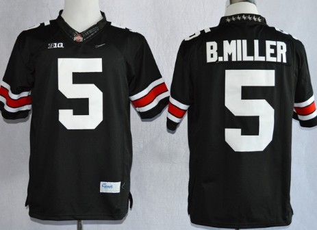 Ohio State Buckeyes #5 Baxton Miller 2013 Black Big 10 Patch Limited Jerseys,We sell and wholesale Ohio State Buckeyes #5 Baxton Miller 2013 Black Big 10 Patch Limited Jerseys on line form chian!