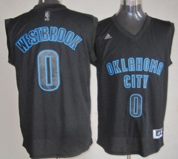 Oklahoma City Thunder #0 Russell Westbrook All Black With Blue Fashion Jerseys,We sell and wholesale Oklahoma City Thunder #0 Russell Westbrook All Black With Blue Fashion Jerseys on line form chian!