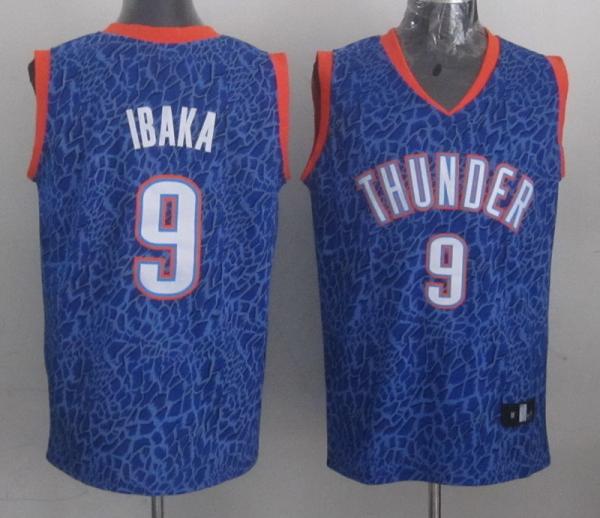 Oklahoma City Thunder #9 Serge Ibaka Blue Leopard Fashion Jerseys,We sell and wholesale Oklahoma City Thunder #9 Serge Ibaka Blue Leopard Fashion Jerseys on line form chian!