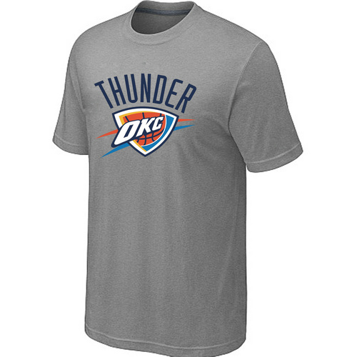Oklahoma City Thunder Big & Tall Primary Logo L.Grey T-Shirt,We sell and wholesale Oklahoma City Thunder Big & Tall Primary Logo L.Grey T-Shirt on line form chian!