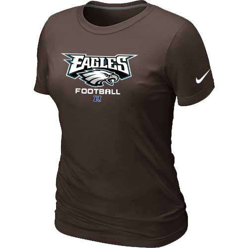 Philadelphia Eagles Brown Women's Critical Victory T-Shirt,We sell and wholesale Philadelphia Eagles Brown Women's Critical Victory T-Shirt on line form chian!