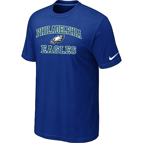 Philadelphia Eagles Heart & Soul Blue T-Shirt,We sell and wholesale Philadelphia Eagles Heart & Soul Blue T-Shirt on line form chian!