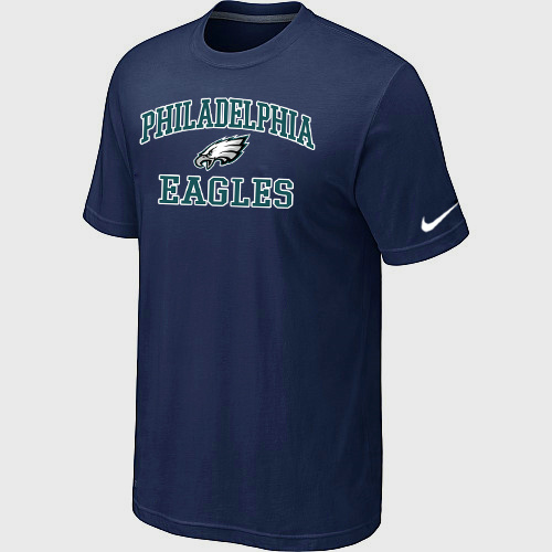 Philadelphia Eagles Heart & Soul D.Blue T-Shirt,We sell and wholesale Philadelphia Eagles Heart & Soul D.Blue T-Shirt on line form chian!