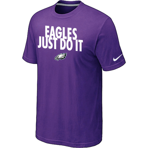 Philadelphia Eagles Just Do It Purple T-Shirt,We sell and wholesale Philadelphia Eagles Just Do It Purple T-Shirt on line form chian!
