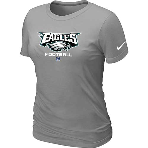 Philadelphia Eagles L.Grey Women's Critical Victory T-Shirt,We sell and wholesale Philadelphia Eagles L.Grey Women's Critical Victory T-Shirt on line form chian!