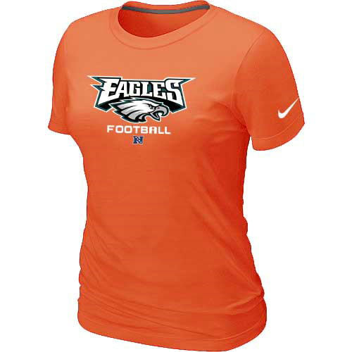 Philadelphia Eagles Orange Women's Critical Victory T-Shirt,We sell and wholesale Philadelphia Eagles Orange Women's Critical Victory T-Shirt on line form chian!