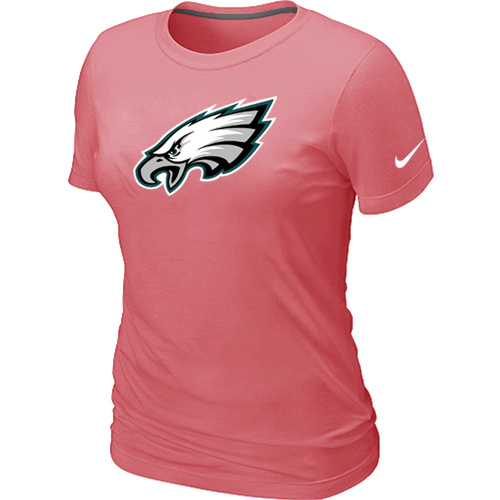 Philadelphia Eagles Pink Women's Logo T-Shirt,We sell and wholesale Philadelphia Eagles Pink Women's Logo T-Shirt on line form chian!
