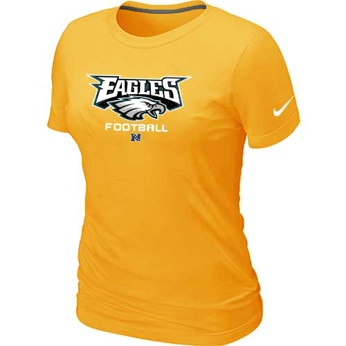 Philadelphia Eagles Yellow Women's Critical Victory T-Shirt,We sell and wholesale Philadelphia Eagles Yellow Women's Critical Victory T-Shirt on line form chian!