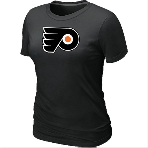 Philadelphia Flyers Big & Tall Women's Logo Black T-Shirt,We sell and wholesale Philadelphia Flyers Big & Tall Women's Logo Black T-Shirt on line form chian!