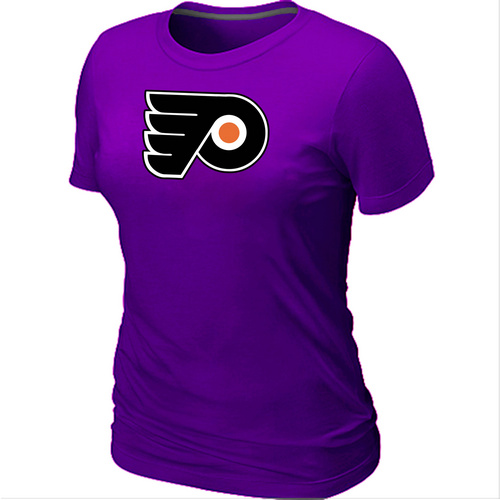 Philadelphia Flyers Big & Tall Women's Logo Purple T-Shirt,We sell and wholesale Philadelphia Flyers Big & Tall Women's Logo Purple T-Shirt on line form chian!
