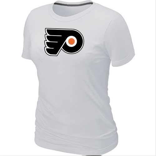 Philadelphia Flyers Big & Tall Women's Logo White T-Shirt,We sell and wholesale Philadelphia Flyers Big & Tall Women's Logo White T-Shirt on line form chian!