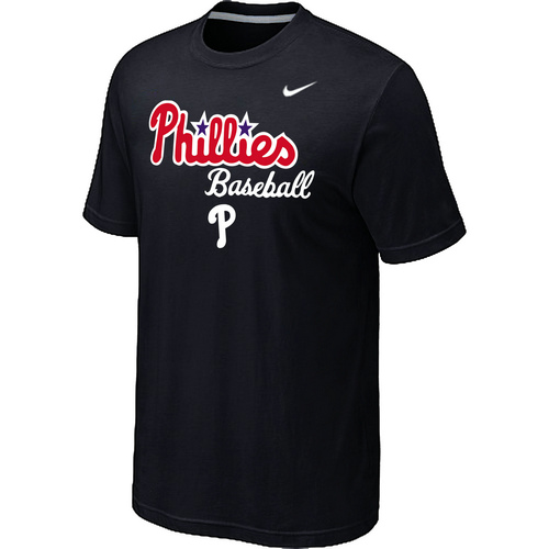 Philadelphia Phillies 2014 Home Practice T-Shirt - Black,We sell and wholesale Philadelphia Phillies 2014 Home Practice T-Shirt - Black on line form chian!