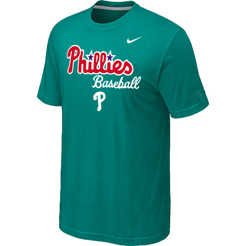 Philadelphia Phillies 2014 Home Practice T-Shirt - Green,We sell and wholesale Philadelphia Phillies 2014 Home Practice T-Shirt - Green on line form chian!