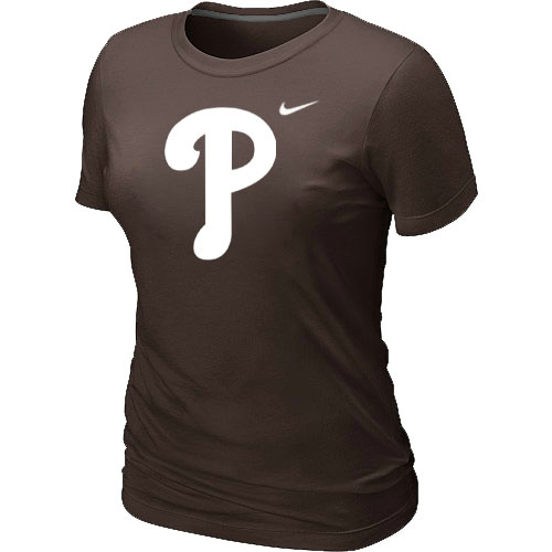 Philadelphia Phillies Heathered Brown Women's Nike Blended T-Shirt,We sell and wholesale Philadelphia Phillies Heathered Brown Women's Nike Blended T-Shirt on line form chian!