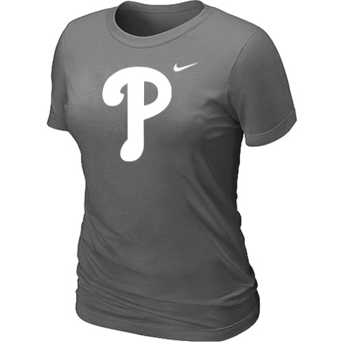 Philadelphia Phillies Heathered D.Grey Women's Nike Blended T-Shirt,We sell and wholesale Philadelphia Phillies Heathered D.Grey Women's Nike Blended T-Shirt on line form chian!