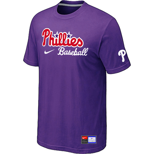 Philadelphia Phillies Nike Short Sleeve Practice T-Shirt Purple,We sell and wholesale Philadelphia Phillies Nike Short Sleeve Practice T-Shirt Purple on line form chian!