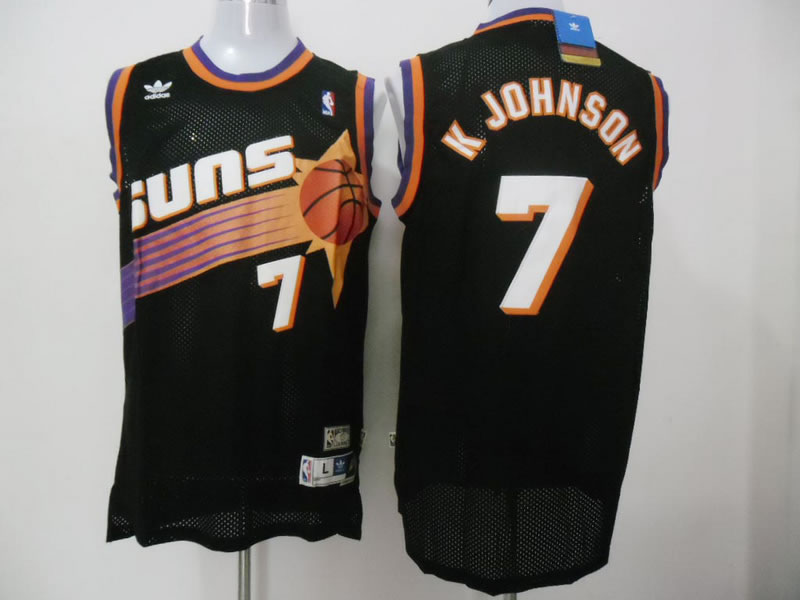 Phoenix Suns #7 K Johnson Black Jerseys,We sell and wholesale Phoenix Suns #7 K Johnson Black Jerseys on line form chian!