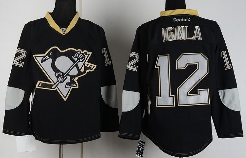 Pittsburgh Penguins #12 Jarome Iginla 2012 Black Hockey Jerseys,We sell and wholesale Pittsburgh Penguins #12 Jarome Iginla 2012 Black Hockey Jerseys on line form chian!