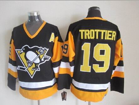 Pittsburgh Penguins #19 Trottier CCM Throwback Black Yellow Jerseys,We sell and wholesale Pittsburgh Penguins #19 Trottier CCM Throwback Black Yellow Jerseys on line form chian!