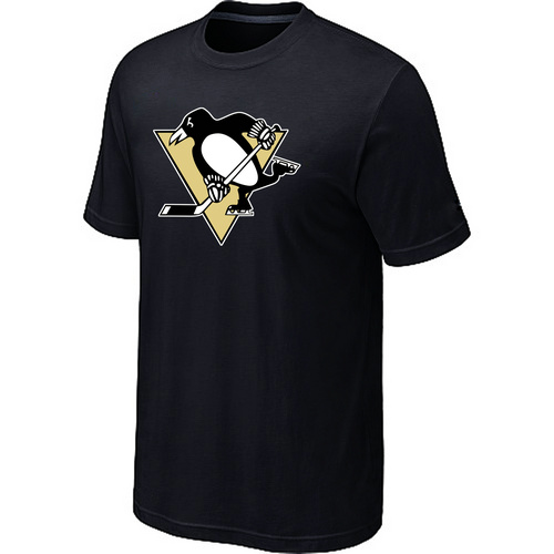 Pittsburgh Penguins Big & Tall Logo Black T-Shirt,We sell and wholesale Pittsburgh Penguins Big & Tall Logo Black T-Shirt on line form chian!
