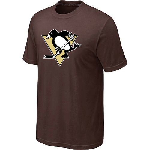 Pittsburgh Penguins Big & Tall Logo Brown T-Shirt,We sell and wholesale Pittsburgh Penguins Big & Tall Logo Brown T-Shirt on line form chian!
