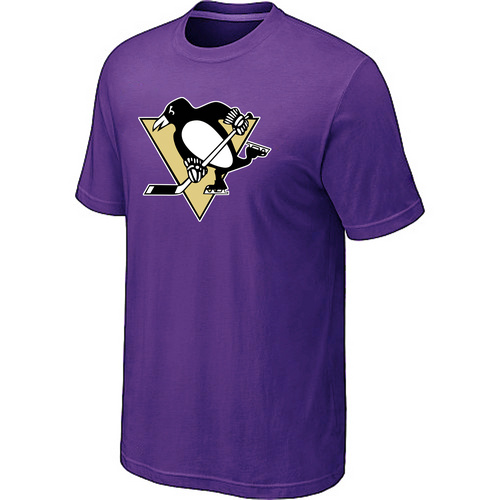 Pittsburgh Penguins Big & Tall Logo Purple T-Shirt,We sell and wholesale Pittsburgh Penguins Big & Tall Logo Purple T-Shirt on line form chian!