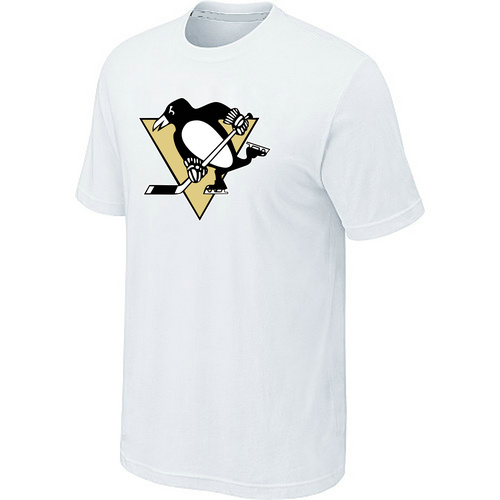 Pittsburgh Penguins Big & Tall Logo White T-Shirt,We sell and wholesale Pittsburgh Penguins Big & Tall Logo White T-Shirt on line form chian!