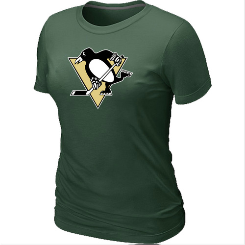 Pittsburgh Penguins Big & Tall Women's Logo D.Green T-Shirt,We sell and wholesale Pittsburgh Penguins Big & Tall Women's Logo D.Green T-Shirt on line form chian!