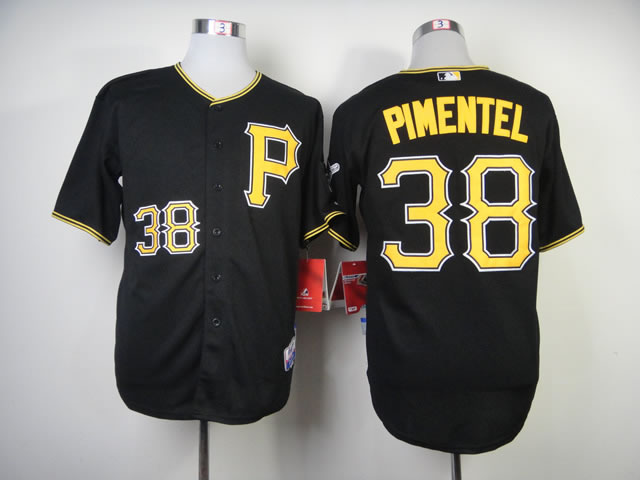 Pittsburgh Pirates #38 Pimentel Black Jerseys,We sell and wholesale Pittsburgh Pirates #38 Pimentel Black Jerseys on line form chian!