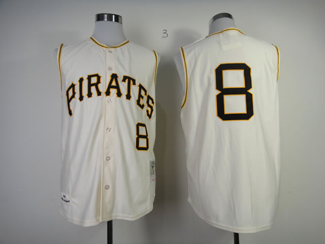 Pittsburgh Pirates #8 Willie Stargell Cream Throwback Without Sleeves Jerseys,We sell and wholesale Pittsburgh Pirates #8 Willie Stargell Cream Throwback Without Sleeves Jerseys on line form chian!
