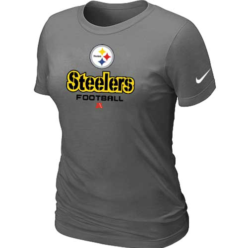 Pittsburgh Steelers D.Grey Women's Critical Victory T-Shirt,We sell and wholesale Pittsburgh Steelers D.Grey Women's Critical Victory T-Shirt on line form chian!