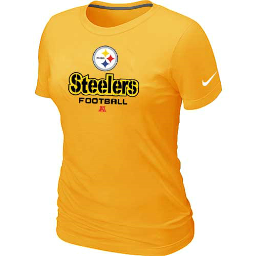 Pittsburgh Steelers Yellow Women's Critical Victory T-Shirt,We sell and wholesale Pittsburgh Steelers Yellow Women's Critical Victory T-Shirt on line form chian!