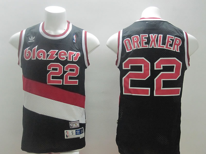 Portland Trailblazers #22 Drexler Black Throwback Swingman Jerseys,We sell and wholesale Portland Trailblazers #22 Drexler Black Throwback Swingman Jerseys on line form chian!