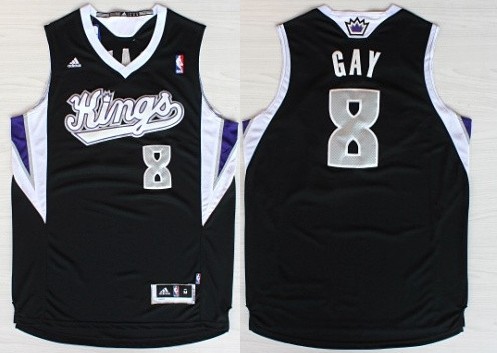 Sacramento Kings #8 Rudy Gay Revolution 30 Swingman Black Jerseys,We sell and wholesale Sacramento Kings #8 Rudy Gay Revolution 30 Swingman Black Jerseys on line form chian!