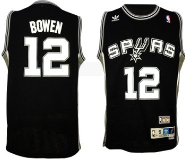 San Antonio Spurs #12 Bruce Bowen Black Throwback Swingman Jerseys,We sell and wholesale San Antonio Spurs #12 Bruce Bowen Black Throwback Swingman Jerseys on line form chian!