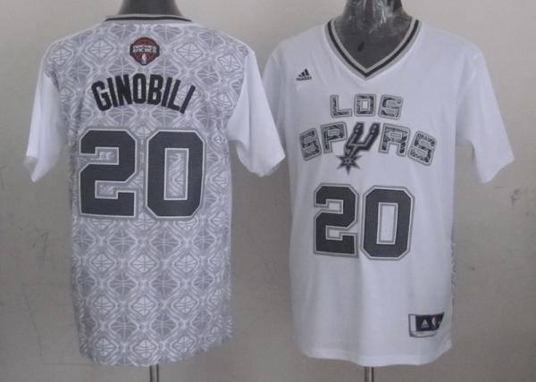 San Antonio Spurs #20 Manu Ginobili Revolution 30 Swingman 2014 Noche Latina White Jerseys,We sell and wholesale San Antonio Spurs #20 Manu Ginobili Revolution 30 Swingman 2014 Noche Latina White Jerseys on line form chian!