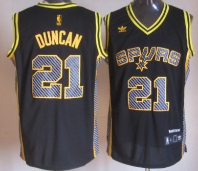 San Antonio Spurs #21 Tim Duncan Black Electricity Fashion Jerseys,We sell and wholesale San Antonio Spurs #21 Tim Duncan Black Electricity Fashion Jerseys on line form chian!