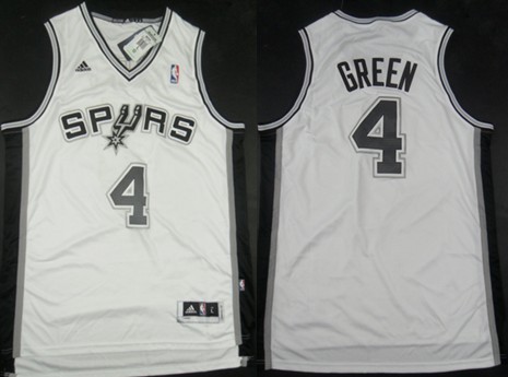 San Antonio Spurs #4 Danny Green Revolution 30 Swingman White Jerseys,We sell and wholesale San Antonio Spurs #4 Danny Green Revolution 30 Swingman White Jerseys on line form chian!
