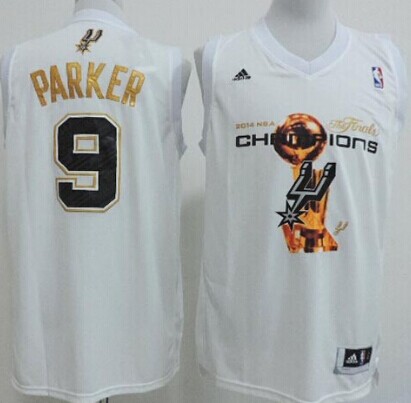 San Antonio Spurs #9 Tony Parker Revolution 30 Swingman 2014 Champions White Jerseys,We sell and wholesale San Antonio Spurs #9 Tony Parker Revolution 30 Swingman 2014 Champions White Jerseys on line form chian!