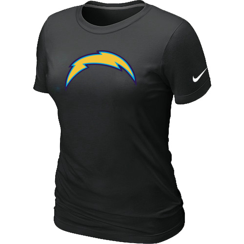 San Diego Charger Black Women's Logo T-Shirt,We sell and wholesale San Diego Charger Black Women's Logo T-Shirt on line form chian!