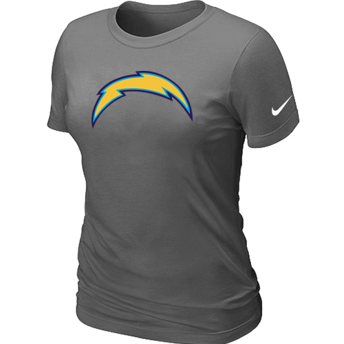 San Diego Charger D.Grey Women's Logo T-Shirt,We sell and wholesale San Diego Charger D.Grey Women's Logo T-Shirt on line form chian!