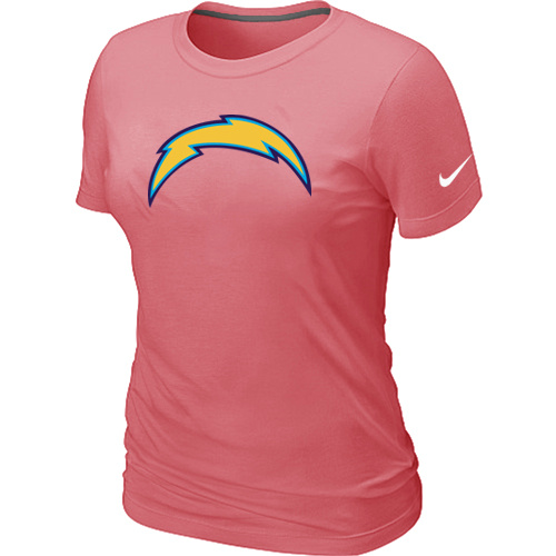 San Diego Charger Pink Women's Logo T-Shirt,We sell and wholesale San Diego Charger Pink Women's Logo T-Shirt on line form chian!