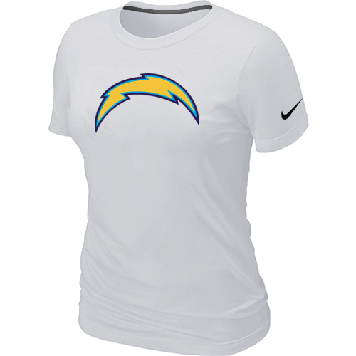 San Diego Charger White Women's Logo T-Shirt,We sell and wholesale San Diego Charger White Women's Logo T-Shirt on line form chian!