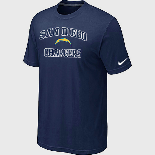 San Diego Chargers Heart & Soul D.Blue T-Shirt,We sell and wholesale San Diego Chargers Heart & Soul D.Blue T-Shirt on line form chian!