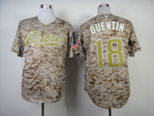 San Diego Padres #18 Carlos Quentin 2014 Camo Jerseys,We sell and wholesale San Diego Padres #18 Carlos Quentin 2014 Camo Jerseys on line form chian!